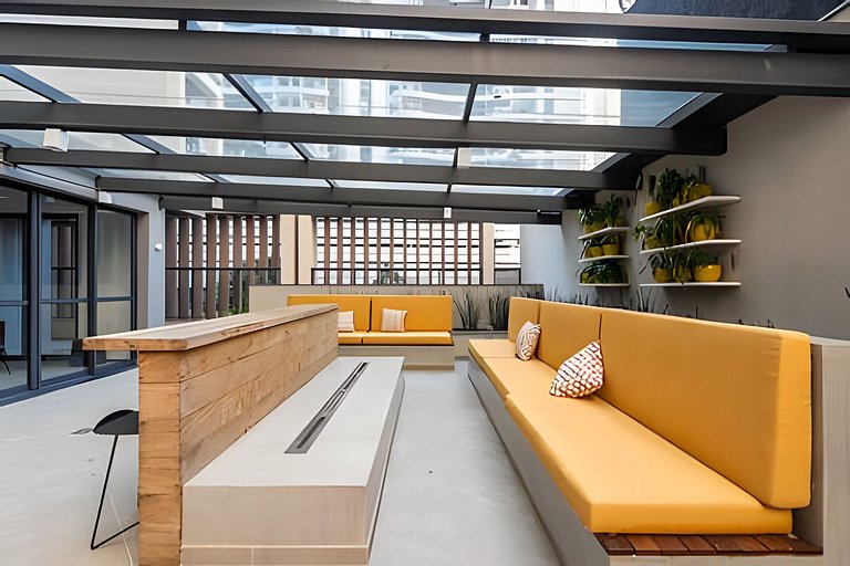 Modernidade e conforto no Brooklyn! 250m do metrô