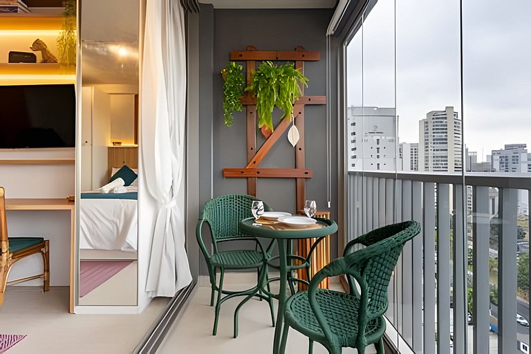 1517| Charme na Vila Mariana! Até 3 pax, completo