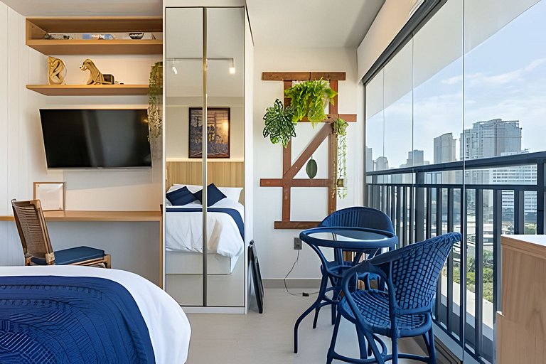 1203 | Ap no Brooklin! Academia e sala de jogos.