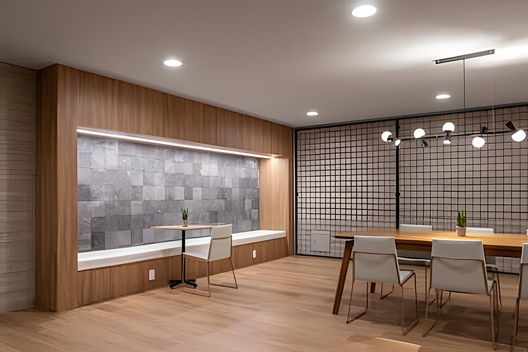 1205 | Ap no Brooklin! Academia e sala de jogos.