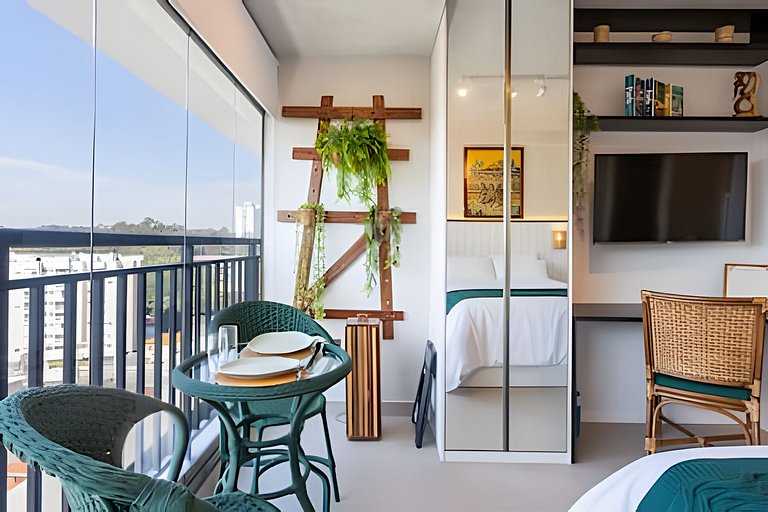 1204 | Ap no Brooklin! Academia e sala de jogos.