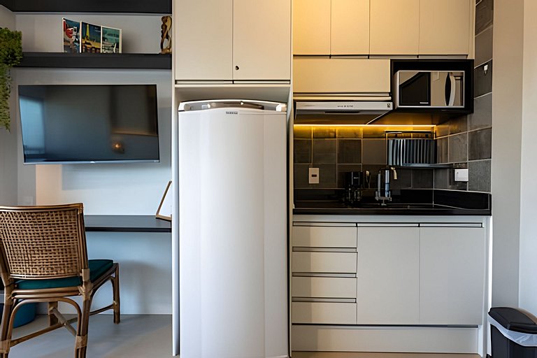 1204 | Ap no Brooklin! Academia e sala de jogos.