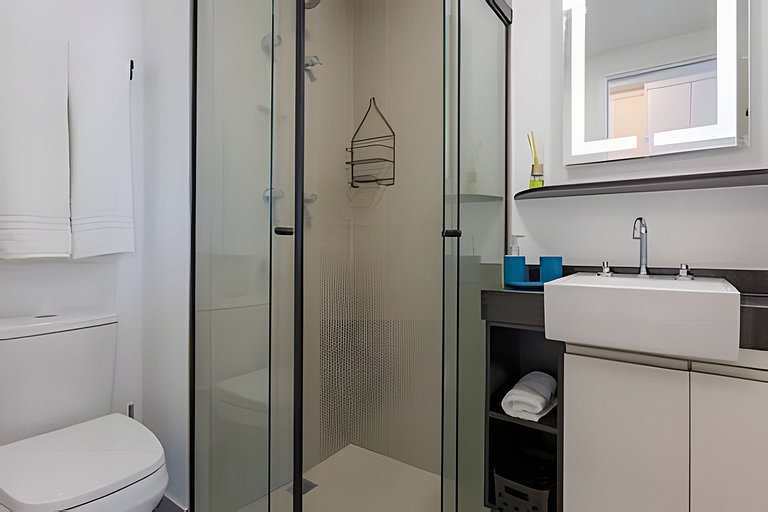 1204 | Ap no Brooklin! Academia e sala de jogos.