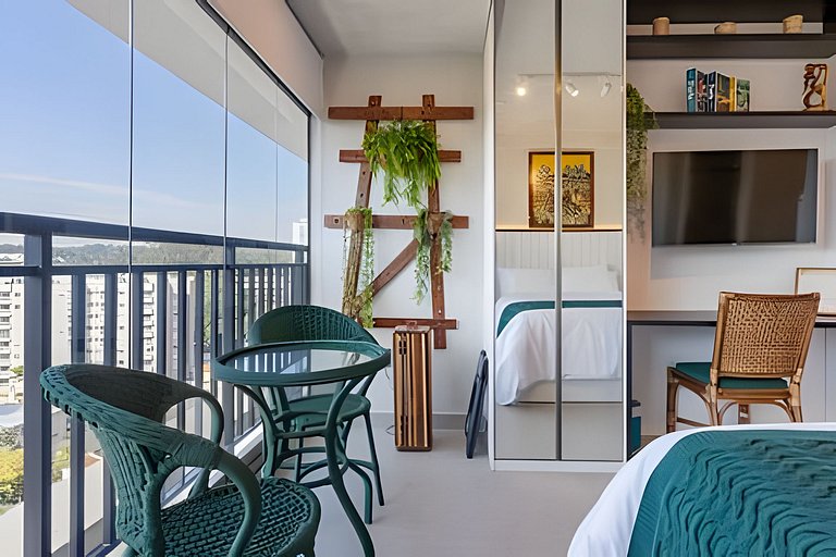 1204 | Ap no Brooklin! Academia e sala de jogos.