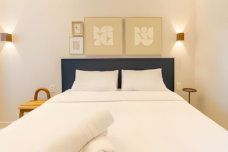 36 | Apê novo com lazer, 5 min do Metrô!