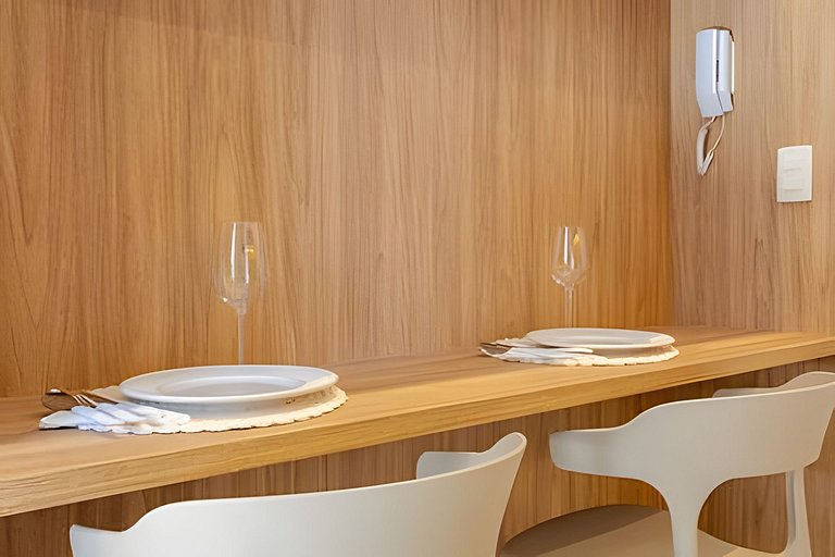 36 | Apê novo com lazer, 5 min do Metrô!