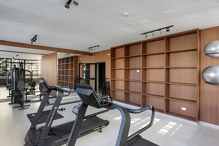 36 | Apê novo com lazer, 5 min do Metrô!