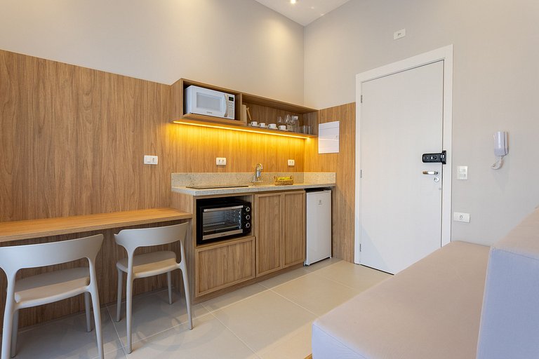 38 | Studio novo e completo na Vila Mariana