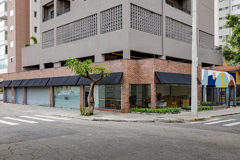 38 | Studio novo e completo na Vila Mariana