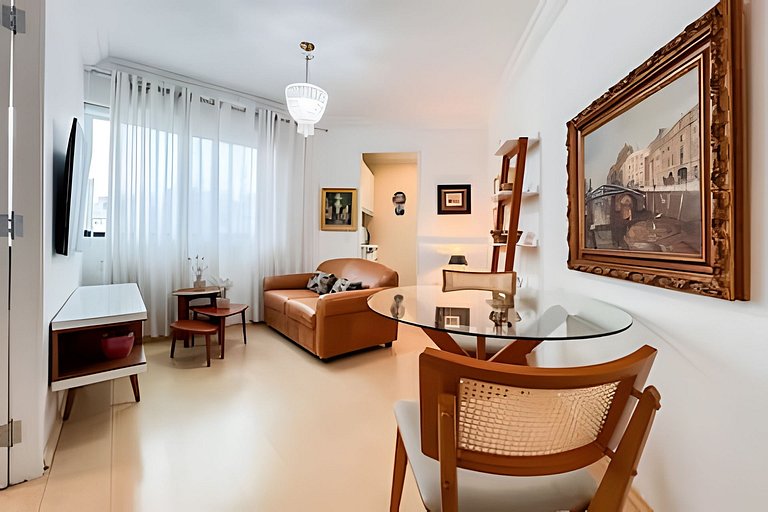 Charme e conforto na Oscar Freire