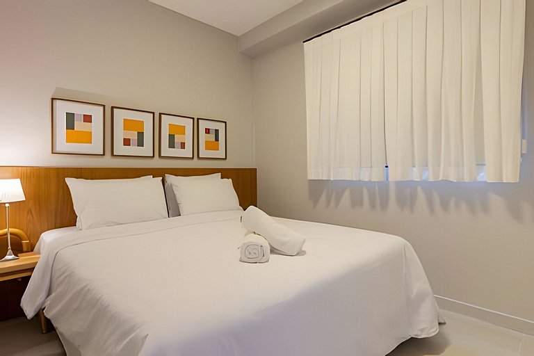 132 | Apê 2 quartos na Vila Mariana, Vaga/Academia