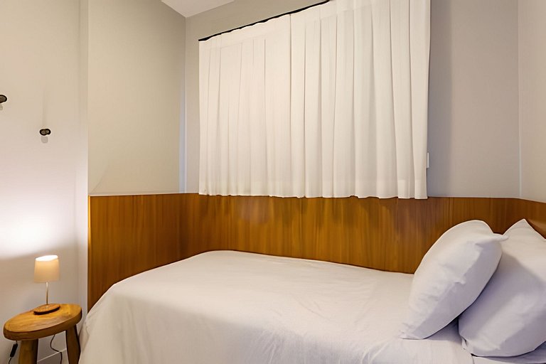 132 | Apê 2 quartos na Vila Mariana, Vaga/Academia