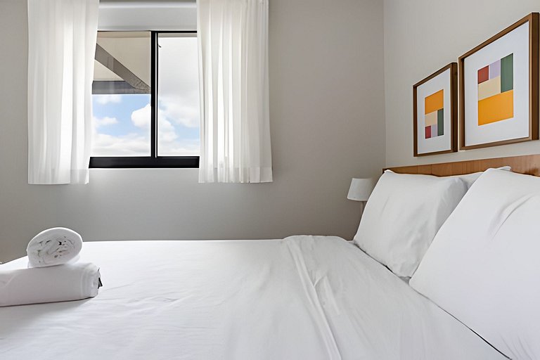 131 | Apê 2 quartos na Vila Mariana, Vaga/Academia