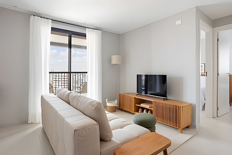 141 | Apê 2 quartos na Vila Mariana, Vaga/Academia