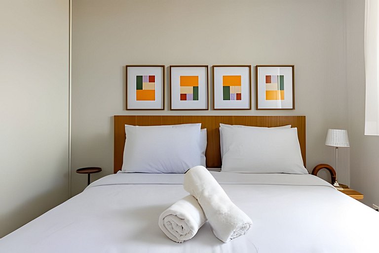 113 | Apê 2 quartos na Vila Mariana, Vaga/Academia