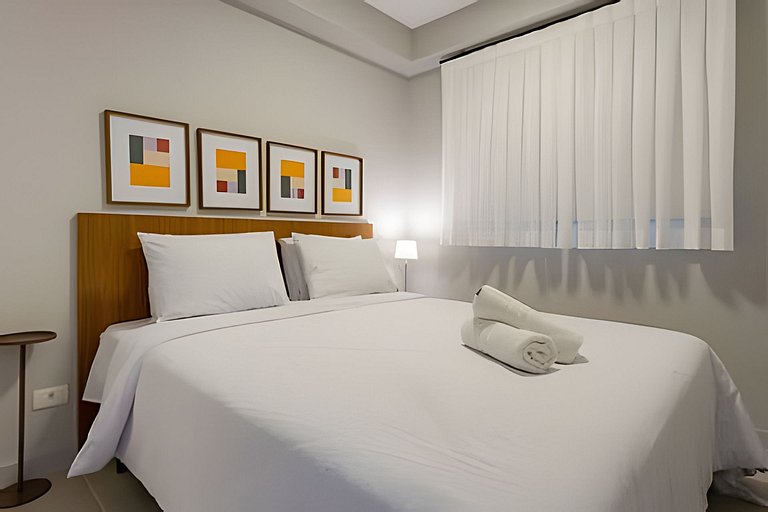 153 | Apê 2 quartos na Vila Mariana, Vaga/Academia