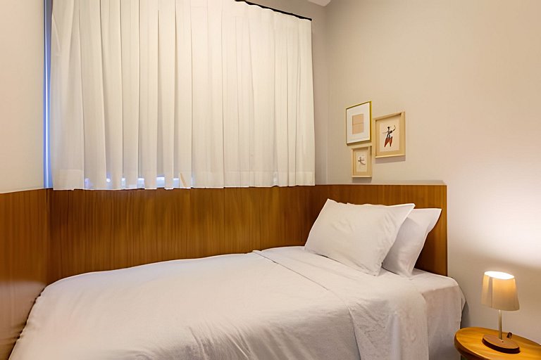 153 | Apê 2 quartos na Vila Mariana, Vaga/Academia