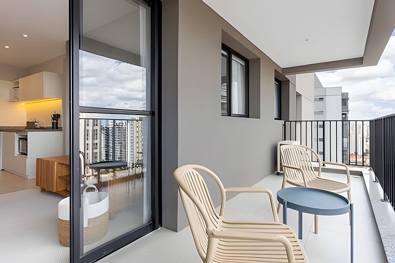 143 | Apê 2 quartos na Vila Mariana, Vaga/Academia